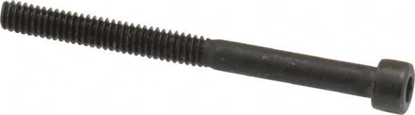 Value Collection - #5-40 UNC Hex Socket Drive, Socket Cap Screw - Alloy Steel, Black Oxide Finish, Partially Threaded, 1-1/2" Length Under Head - Caliber Tooling