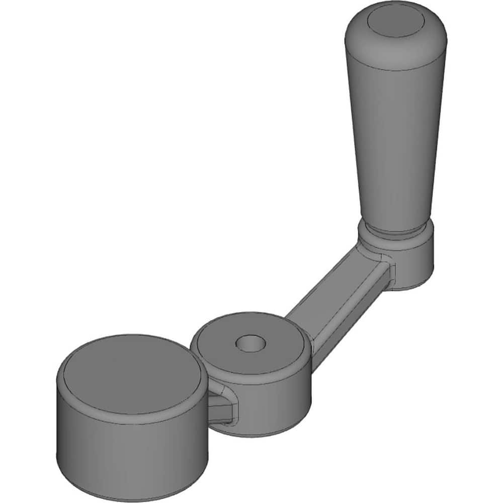 Clamp Handle Grips; For Use With: Utensils; Small Tools; Gauges; Grip Length: 2.3125; Material: 319 Aluminum Alloy; Length (Decimal Inch): 2.3125; Material: 319 Aluminum Alloy