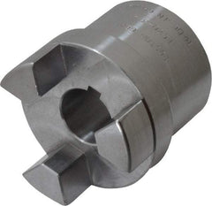 Boston Gear - 3/4" Max Bore Diam, FC20 Coupling Size, Flexible Half Coupling - 2" OD, 3.69" OAL, Steel - Caliber Tooling