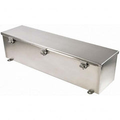 Wiegmann - NEMA 4X Stainless Steel Junction Box Enclosure with Hinge Cover - Caliber Tooling