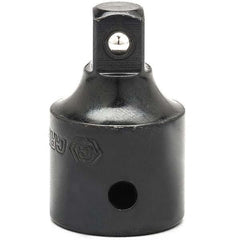 Crescent - Socket Adapters & Universal Joints Type: Male Impact Adapter Male Size: 3/8 - Caliber Tooling