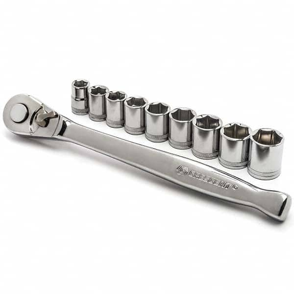 Crescent - Socket Sets Measurement Type: Metric Drive Size: 3/8 - Caliber Tooling