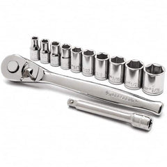 Crescent - Socket Sets Measurement Type: Inch Drive Size: 1/4 - Caliber Tooling