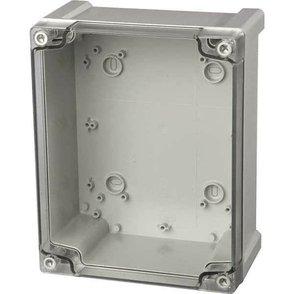 Fibox - NEMA 1, 4, 4X, 12 Polycarbonate Standard Enclosure with Screw Cover - Caliber Tooling