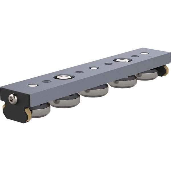 Roller Rail Systems; Roller Rail Type: Track Roller; Overall Length (mm): 224.1500; Overall Width (Decimal Inch): 1.5000; Overall Height (Decimal Inch): 1.0900; Hole Spacing: 0.0 in; 0.0 mm; Load Capacity (Lb.): 1416.000; Type: Track Roller; Hole Spacing: