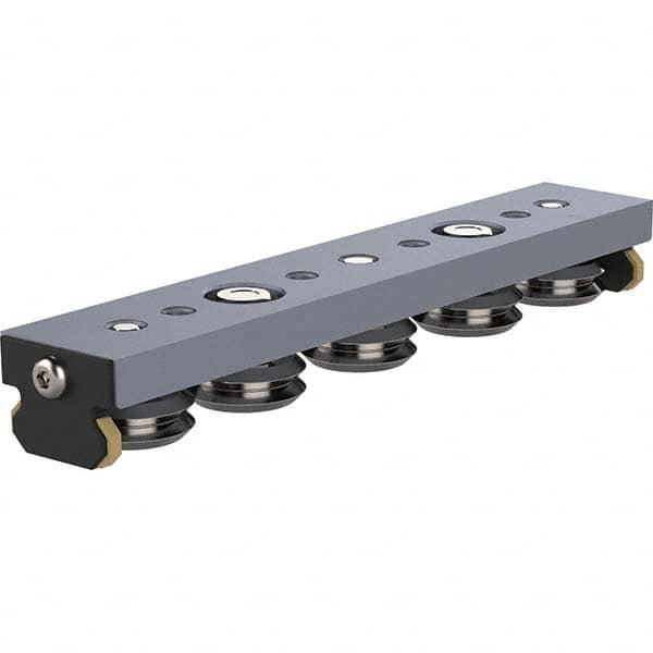 Bishop-Wisecarver - Roller Rail Systems Type: Track Roller Overall Length (mm): 224.1500 - Caliber Tooling