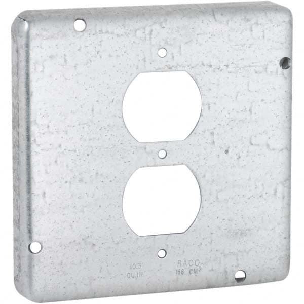 Hubbell-Raco - Steel Electrical Box Cover - Caliber Tooling