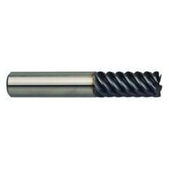 1" Dia. - 4" OAL - 45° Helix Firex Carbide End Mill - 10 FL - Caliber Tooling