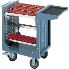 LISTA - CNC Storage Carts Style: CNC Tool Cart with Tool Carrier Taper Size: HSK 63A - Caliber Tooling