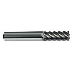 18mm Dia. - 92mm OAL - 45° Helix Bright Carbide End Mill - 8 FL - Caliber Tooling