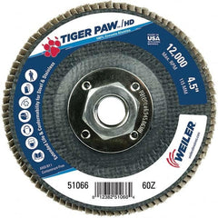 Weiler - Flap Discs Abrasive Type: Coated Flap Disc Type: Type 29 - Caliber Tooling