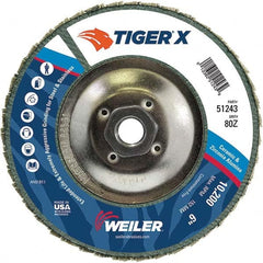 Weiler - Flap Discs Abrasive Type: Coated Flap Disc Type: Type 29 - Caliber Tooling