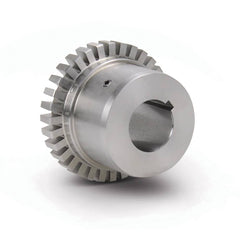 TB Wood's - Flexible Coupling; Type: Coupling Hub ; Bore Diameter (Decimal Inch): 1.5 ; Maximum Bore Diameter (Inch): 1.5 ; Outside Diameter (Inch): 2.25 ; Overall Length (Inch): 2 ; Material: Steel - Exact Industrial Supply