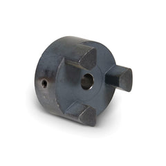 TB Wood's - Flexible Coupling; Type: Coupling Half ; Bore Diameter (Decimal Inch): 0.5 ; Maximum Bore Diameter (Inch): 0.5 ; Outside Diameter (Inch): 2.11 ; Overall Length (Inch): 0.81 ; Material: Sinter Carbon Steel - Exact Industrial Supply