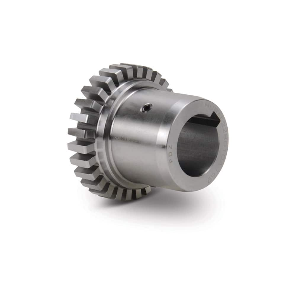 TB Wood's - Flexible Coupling; Type: Coupling Hub ; Bore Diameter (Decimal Inch): 1 ; Maximum Bore Diameter (Inch): 1 ; Outside Diameter (Inch): 1.56 ; Overall Length (Inch): 1.87 ; Material: Steel - Exact Industrial Supply