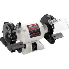 Jet - Bench Grinders & Buffers Machine Type: Bench Grinder Wheel Diameter (Inch): Accepts 8 - Caliber Tooling