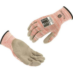 Tilsatec - Size S (7), ANSI Cut Lvl A1, Puncture Lvl 2, Abrasion Lvl 4, Polyurethane Coated Cut & Puncture Resistant Gloves - Caliber Tooling