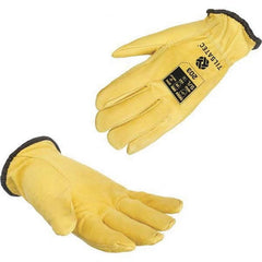 Tilsatec - Size 2XL (11), ANSI Cut Lvl A6, Puncture Lvl 4, Abrasion Lvl 5, Cut & Puncture Resistant Gloves - Caliber Tooling