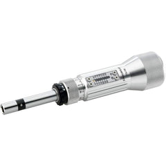 Torque Limiting Screwdrivers; Type: Mechanical; Tip Type: Torx; Minimum Torque: 1; Maximum Torque: 5.0000; Drive Size: 1/4 in; Torque Adjustability: Adjustable; Overall Length (Inch): 8 in; Accuracy: 6%; Body Material: Steel; Blade Width (Inch): 5/16 in