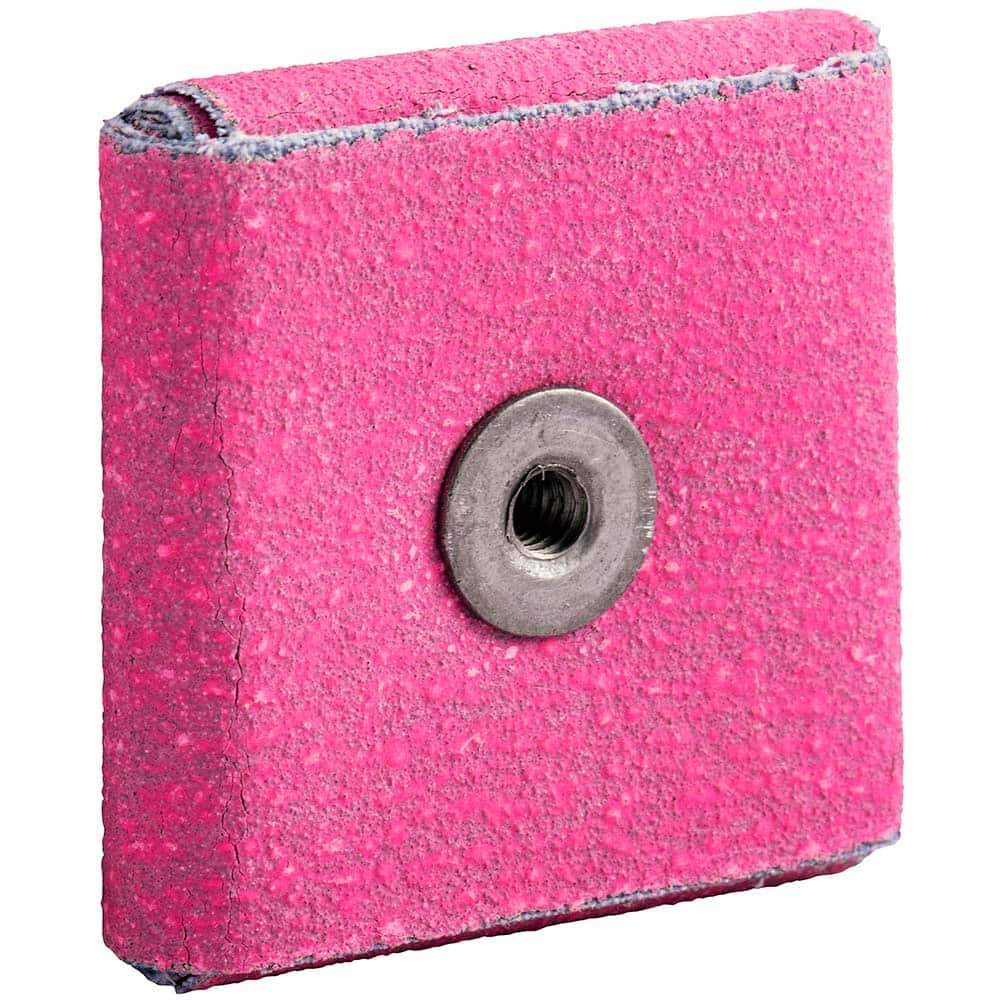 Merit Abrasives - Cross & Square Pads Pad Type: Square Abrasive Material: Ceramic Alumina - Caliber Tooling