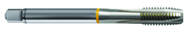 45359 2B 3-Flute Cobalt Yellow Ring Spiral Point Plug Tap-Bright - Caliber Tooling