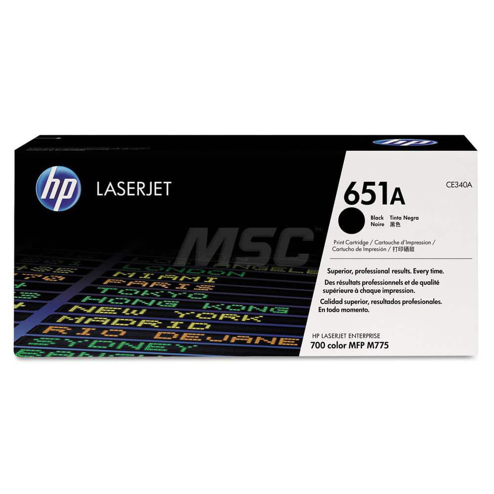 Hewlett-Packard - Office Machine Supplies & Accessories; Office Machine/Equipment Accessory Type: Toner Cartridge ; For Use With: HP LaserJet Enterprise 700 Color MFP M775dn; MFP M775f; MFP M775z ; Color: Black - Exact Industrial Supply