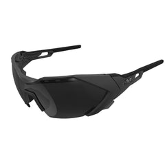 Safety Glasses; Type: Safety; Frame Style: Full-Framed; Lens Coating: Anti-Fog; Scratch Resistant; Frame Color: Black; Lens Color: Smoke; Lens Material: Polycarbonate; Size: One Size; Glasses Style: Wraparound; Temple Color: Black; Temple Type: Contoured;