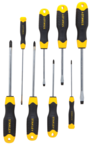 STANLEY® 8 Piece Cushion Grip Screwdriver Set - Caliber Tooling