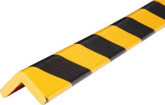 PRO-SAFE - Polyurethane Foam Type E Corner Guard - Yellow/Black, 1" High Side - Caliber Tooling