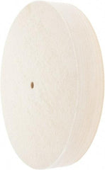 Value Collection - 12" Diam x 2" Thick Unmounted Buffing Wheel - 1 Ply, Polishing Wheel, 1/2" Arbor Hole, Soft Density - Caliber Tooling