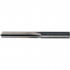 Die Drill Bit: 0.1100″ Dia, 140 °, Solid Carbide Bright Finish, 22.23mm Flute Length, 47.63mm OAL