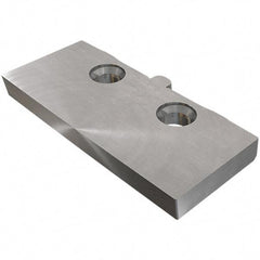 Iscar - 5107FTB Grade IC08, 51.4mm Cutting Width Carbide Grooving Insert - Neutral, Uncoated - Caliber Tooling