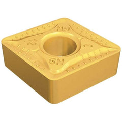 Iscar - CNMG433 GN Grade IC5005 Carbide Turning Insert - TiCN/Al2O3/TiN Finish, 80° Diamond, 1/2" Inscr Circle, 3/16" Thick, 3/64" Corner Radius - Caliber Tooling