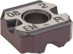 Iscar - SNMG432 EM Grade IC806 Carbide Turning Insert - TiAlN Finish, 90° Square, 1/2" Inscr Circle, 3/16" Thick, 1/32" Corner Radius - Caliber Tooling