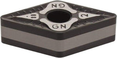 Iscar - DNMG332 GN Grade IC5010 Carbide Turning Insert - TiCN/Al2O3/TiN Finish, 55° Diamond, 3/8" Inscr Circle, 3/16" Thick, 1/32" Corner Radius - Caliber Tooling