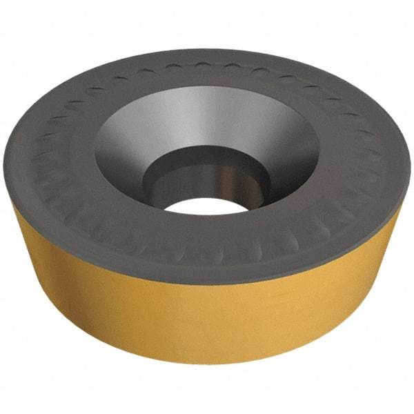 Iscar - RCMX250700 NR Grade IC8250 Carbide Turning Insert - TiCN/Al2O3/TiN Finish, Round, 25mm Inscr Circle, 5/16" Thick - Caliber Tooling