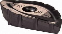 Iscar - BCR20 CS Grade IC908 Carbide Milling Insert - TiAlN Finish, 0.35" Thick, 1" Corner Radius - Caliber Tooling