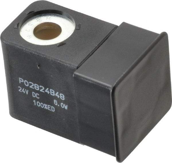 Parker - Direct Acting, Thermoplastic Solenoid Valve - Normally Closed, 232 Max PSI, FKM Seal - Caliber Tooling