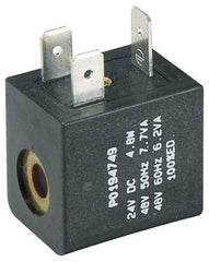 Parker - 24 DC Volt, Class F, Solenoid Coil - 6.0 Watt, IP 65 Enclosure, Use with Parker B Series Viking Valve - Caliber Tooling