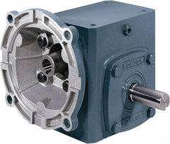 Boston Gear - 3-1/4 Centerline Distance, 30:1, 58 RPM Output, 3.3 Input Horsepower, 2,902 Lbs. Max Torque, Speed Reducer - Part No. F732-30-B7-J, Single Shaft Right, 7/8" Bore, 6-3/4" High, 140TC NEMA - Caliber Tooling