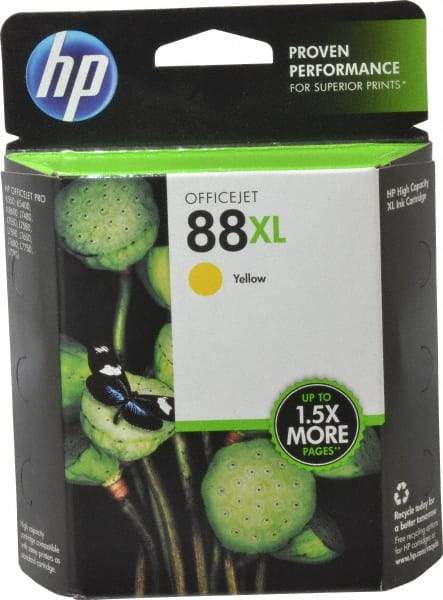 Hewlett-Packard - Yellow Ink Cartridge - Use with HP Officejet Pro K550 - Caliber Tooling