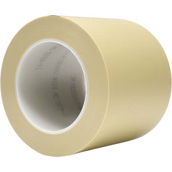 3M - 4" Wide x 60 Yd Long x 5 mil Green Polypropylene Masking Tape - Caliber Tooling