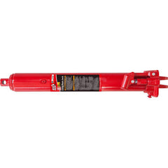 Big Red - Manual Bottle, Screw, Ratchet & Hydraulic Jacks; Type: Hydraulic Long Ram Jack ; Load Capacity (Ton): 8 (Inch); Minimum Height (Inch): 24-7/16 ; Minimum Height (Decimal Inch): 24.4375 ; Maximum Height (Decimal Inch): 44.1250 ; Maximum Height (I - Exact Industrial Supply