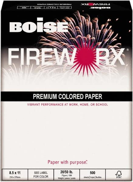 Boise - Colored Copy Paper - Use with Laser Printers, Copiers, Plain Paper Fax Machines - Caliber Tooling