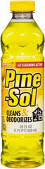 Pine-Sol - 28 oz Bottle All-Purpose Cleaner - Liquid, Lemon - Caliber Tooling