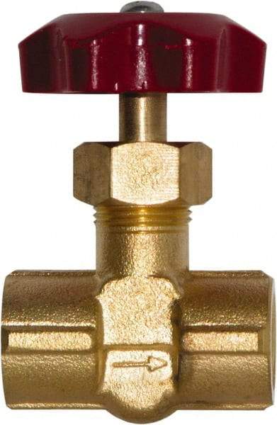 Winters - 1/4" Pipe, FNPT x FNPT End Connection, Lead Free Brass Pressure Regulating Valve - Buna N Seal, 0 to 400 psi Working Pressure - Caliber Tooling