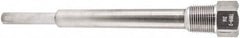 Winters - 10 Inch Overall Length, 3/4 Inch Thread, 316 Stainless Steel Thermowell - 7-1/2 Inch Insertion Length - Caliber Tooling