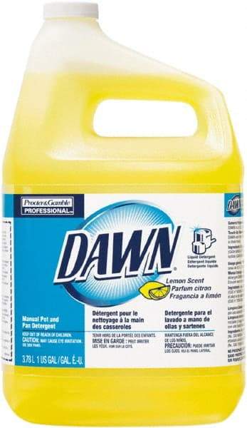 Dawn - 1 Gal Bottle Manual Dishwashing Liquid - Lemon Scented - Caliber Tooling