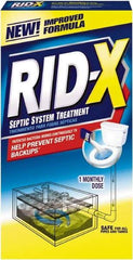 Rid-X - 9.8 oz Powder Drain Opener - Unscented, Box - Caliber Tooling