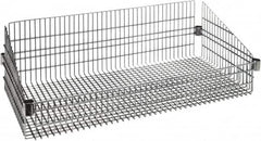 Quantum Storage - Wire Basket Unit - 24" Wide x 18" Deep x 10" High, - Caliber Tooling